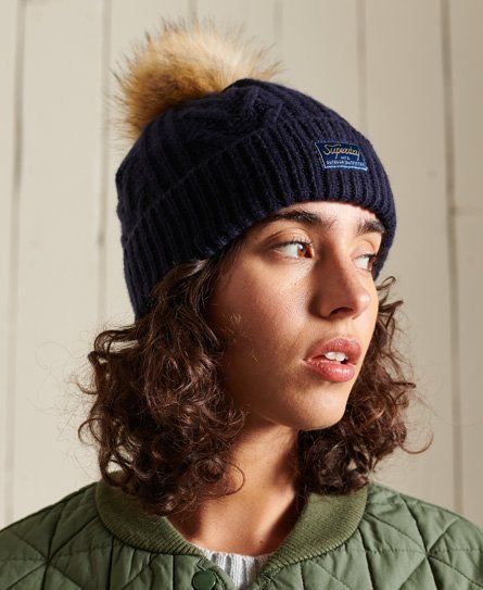 Superdry Clarrie Cable Mittens 