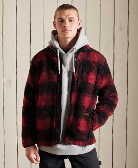Superdry Mountain Mark Sherpa Coat 