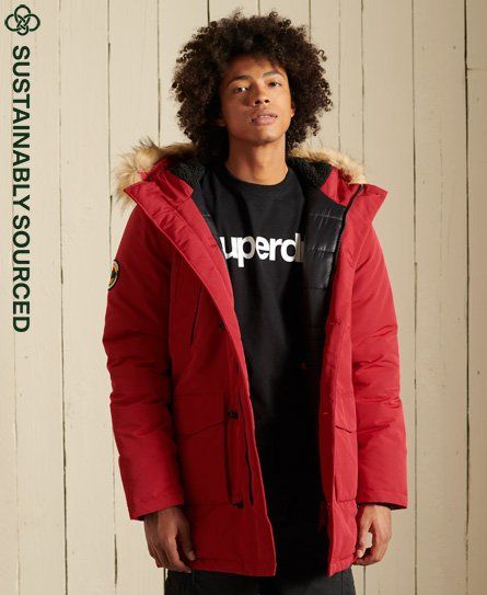 superdry everest tweed parka