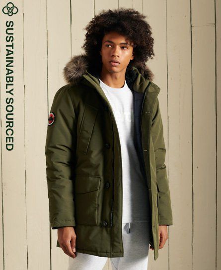 superdry everest tweed parka