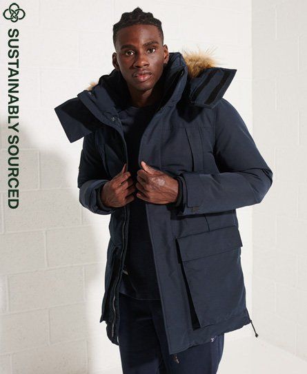 superdry everest tweed parka