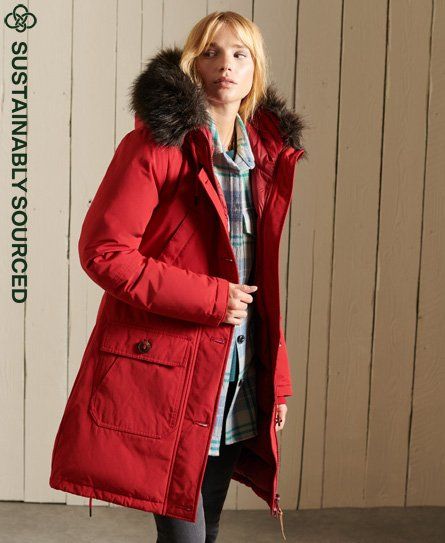 Superdry Blisse Down Parka Jacket 