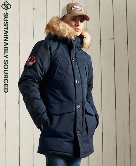 superdry everest tweed parka