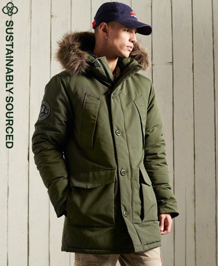 superdry everest tweed parka