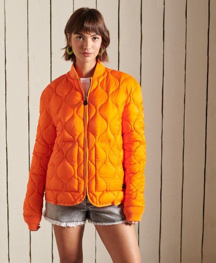 Micro Jersey Luxe Bomber Jacket 
