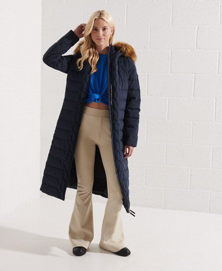 Superdry Arctic Tall Retro Puffer Coat 