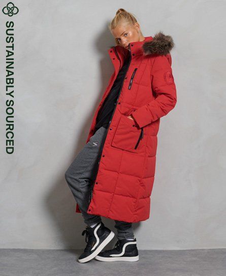 Longline Faux Fur Everest Coat 