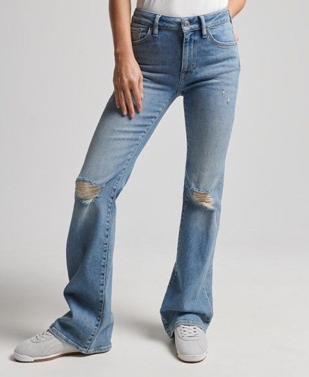 Superdry Zadie Kick Flare Jeans 