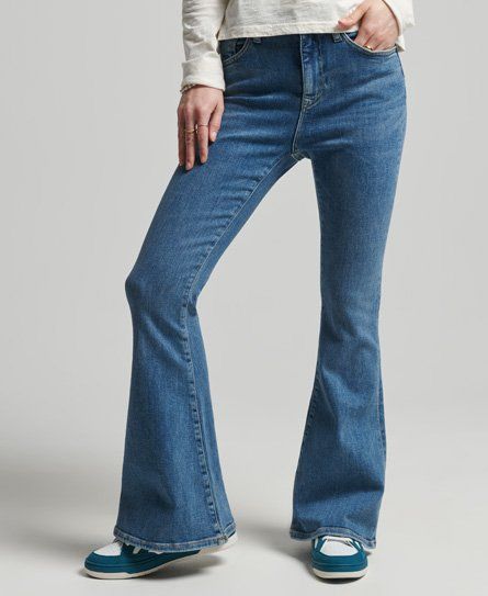 Superdry Zadie Kick Flare Jeans 