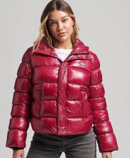 high shine toya puffer