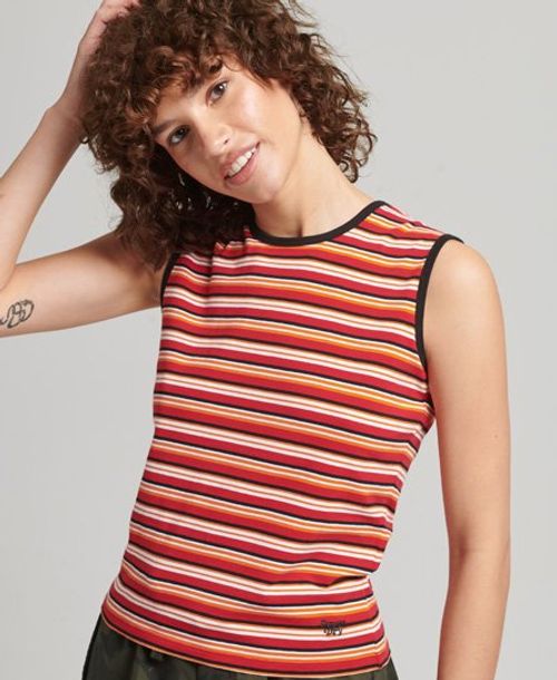 Superdry Stripe Slogan Tank Top | Compare | Union Square Aberdeen Shopping  Centre