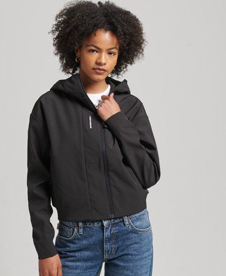 Superdry Cropped Azure Trench Coat 