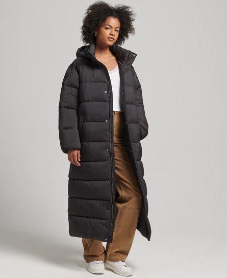 Superdry Echo Quilt Longline Puffer 