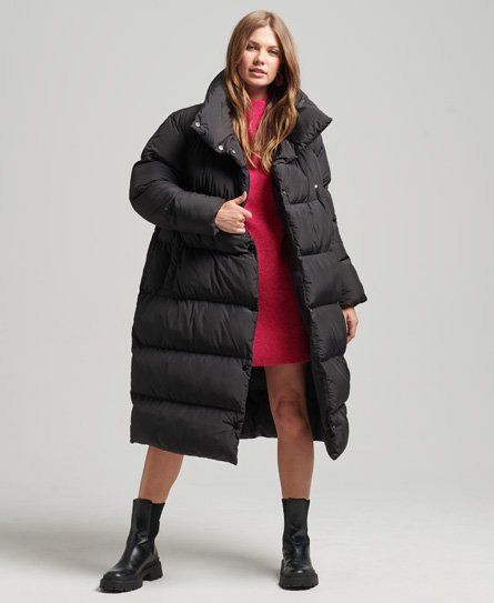Superdry Echo Quilt Longline Puffer 
