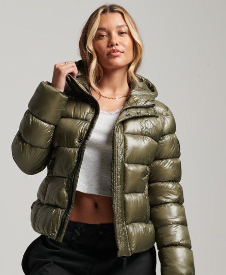 high shine toya puffer