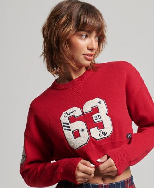 Superdry Women's Varsity Crop...