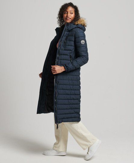Superdry Women's Faux Fur Hooded 