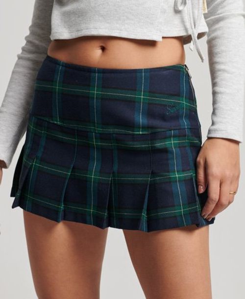 Superdry Women's Check Pleat...