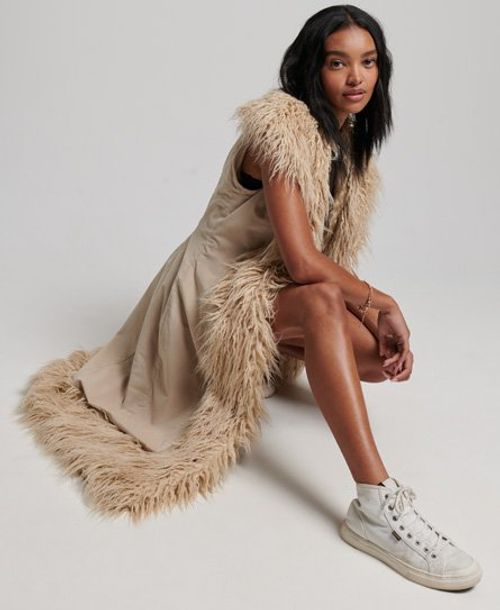 Superdry Women's Faux Fur...