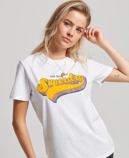 superdry t shirt white
