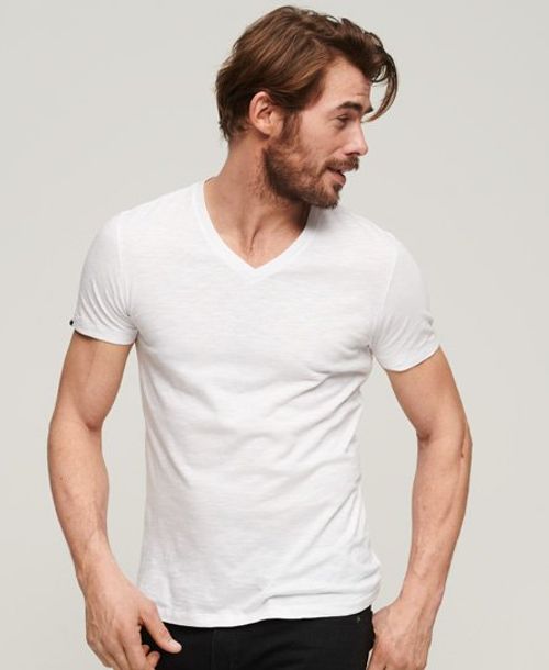 Men's V-Neck T-Shirt, White