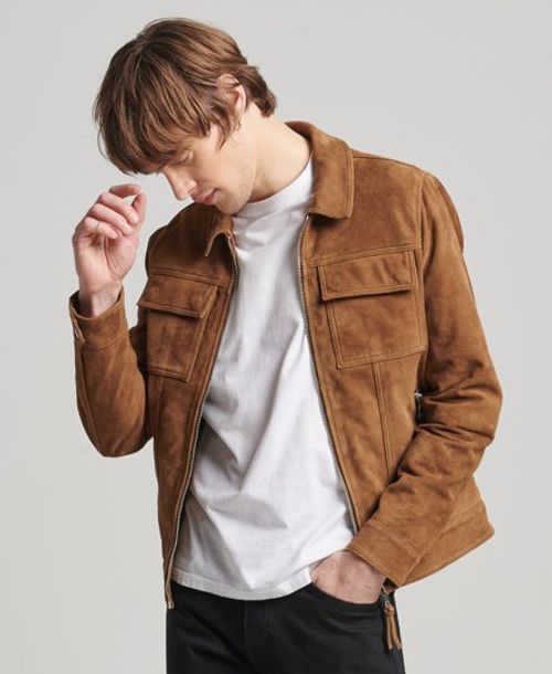 Superdry Studios Coach Suede Jacket | Compare | Highcross Shopping Centre  Leicester