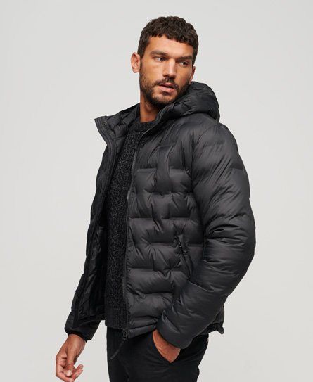 Superdry wave clearance quilt hooded