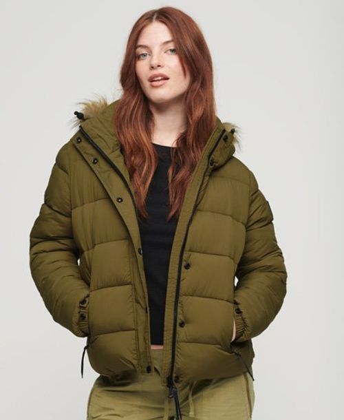 Superdry Women's Faux Fur...