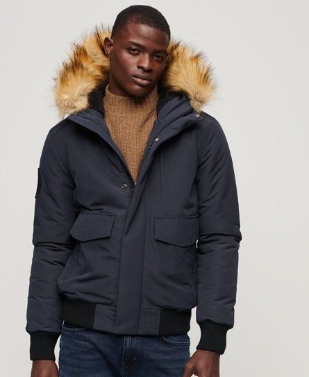 Superdry deluxe nordic snow puffer jacket clearance