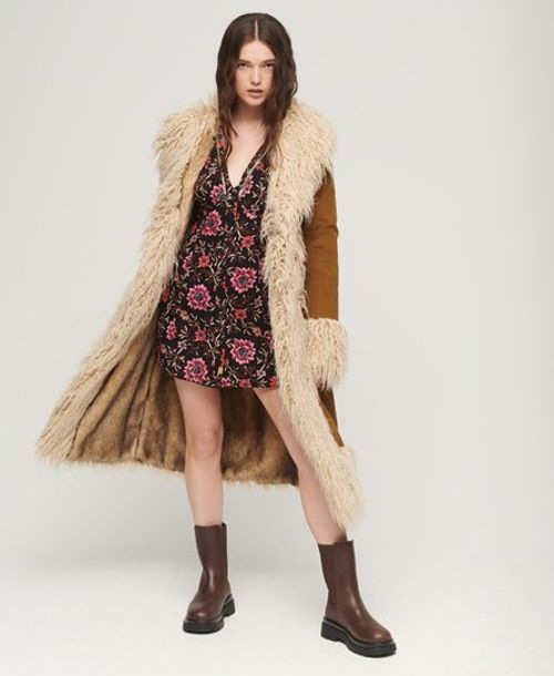 Superdry Women's Faux Fur...