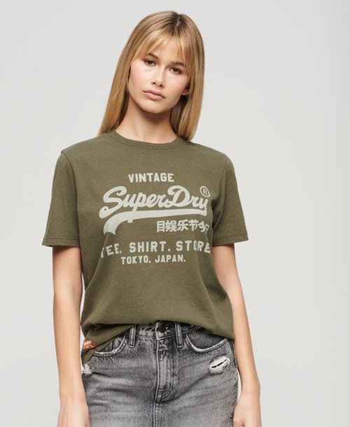 Superdry Women's Ringspun Allstars BM Vintage Re-issue T-Shirt