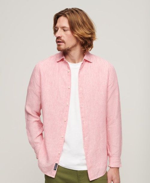 Superdry Men's Casual Linen...