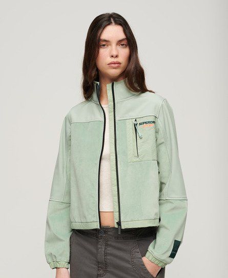 Superdry Denim jacket - thyme/green - Zalando.de