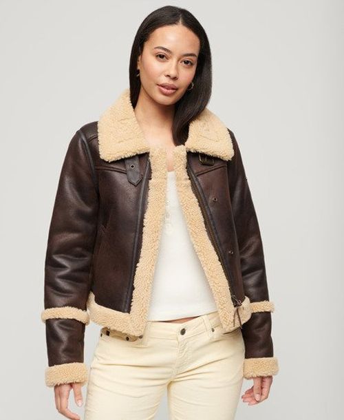 Superdry Women's Faux...