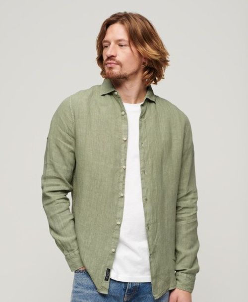 Superdry Men's Casual Linen...