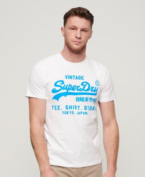 Men's Neon T-Shirt White /...