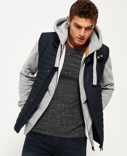 superdry rain racer gilet