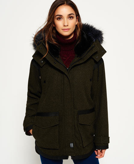 Superdry Fjord Ovoid Parka Coat 