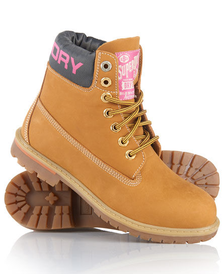 superdry tan boots