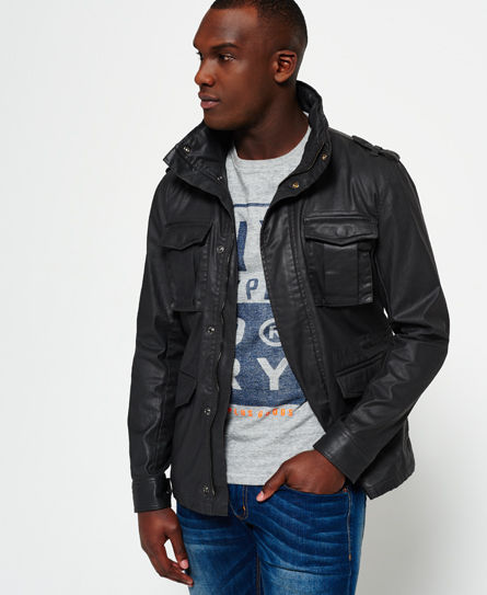 Superdry Rookie Wax Military Jacket 