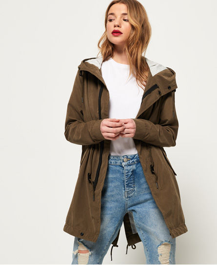 superdry microfibre parka