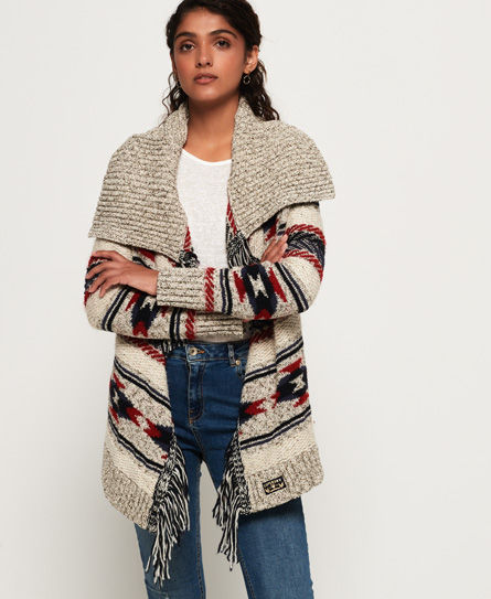 Superdry Western Tassel Cardigan 