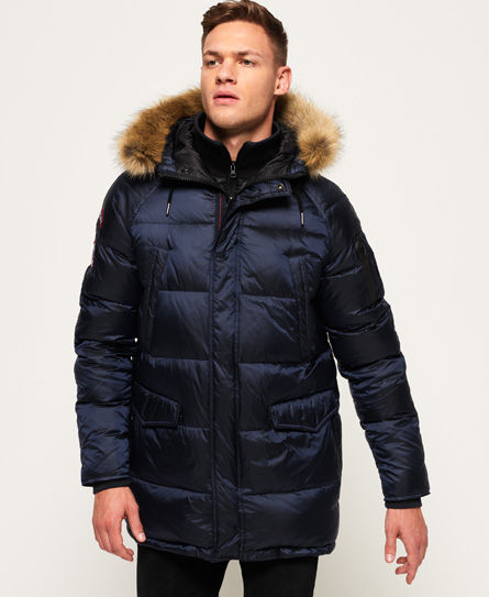 superdry down parka