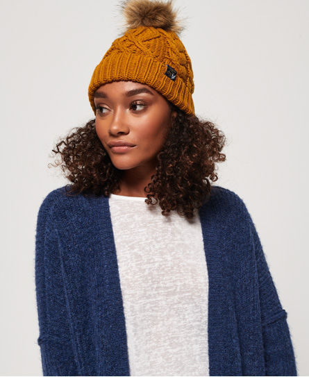 Superdry Arizona Cable Beanie | Compare 