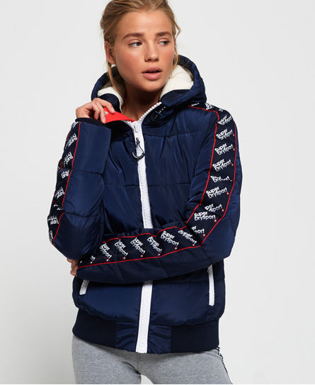 superdry streetwear tall repeat puffer