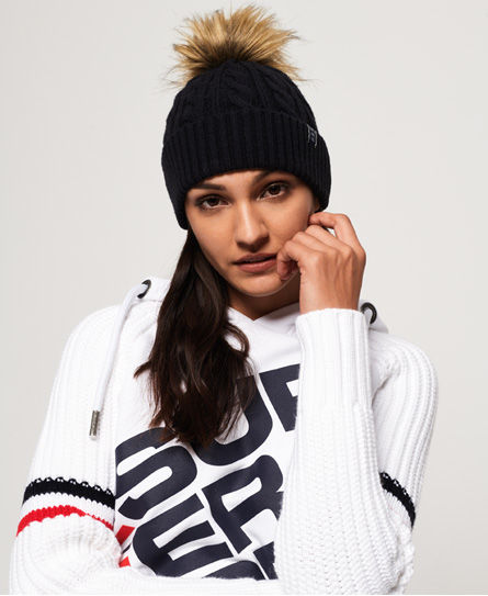Superdry Croyde Cable Beanie | Compare 