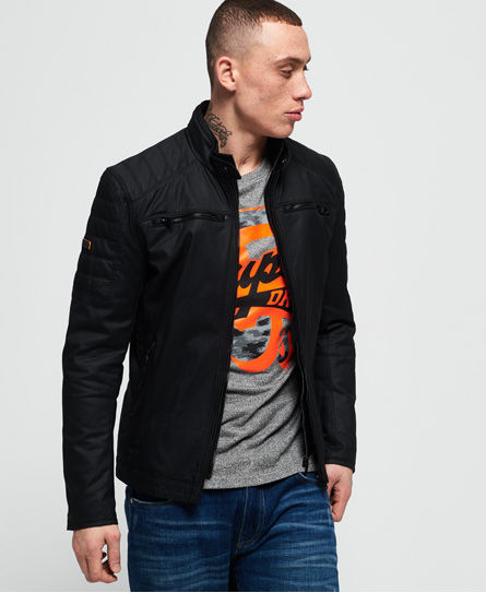 Carbon biker jacket sale