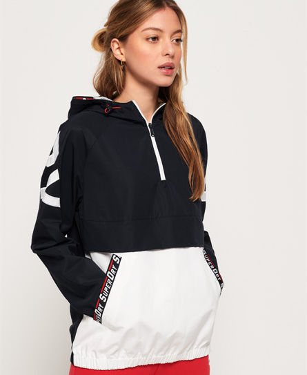 superdry colour block overhead