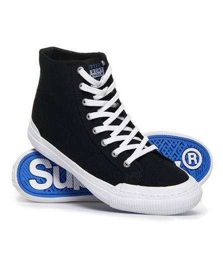 superdry high top trainers