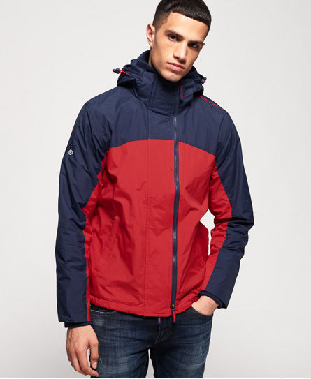 superdry arctic exon hooded windcheater jacket